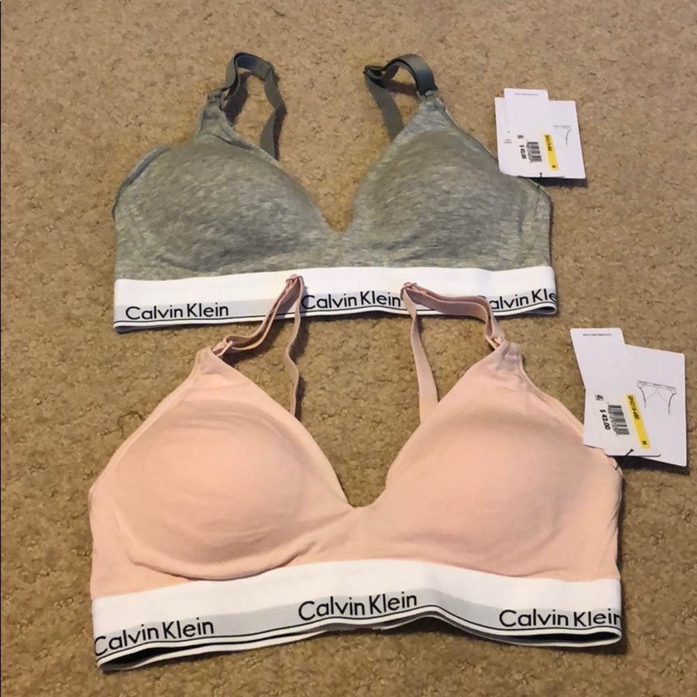 NWT Calvin Klein nursing bras medium (2 pack)